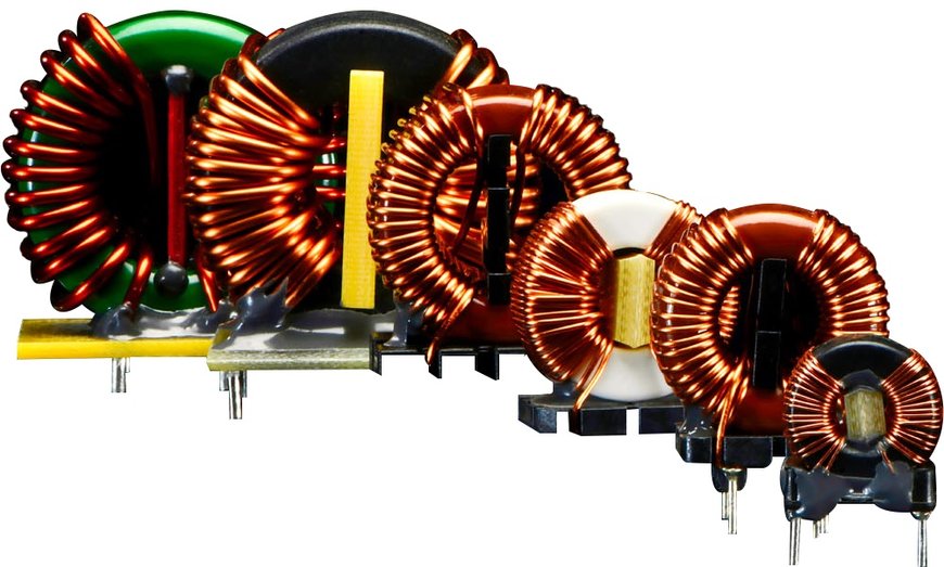 Against EMC interference in 1- and 3-phase applications: Rutronik offers THT toroidal common mode chokes from knitter-inductive